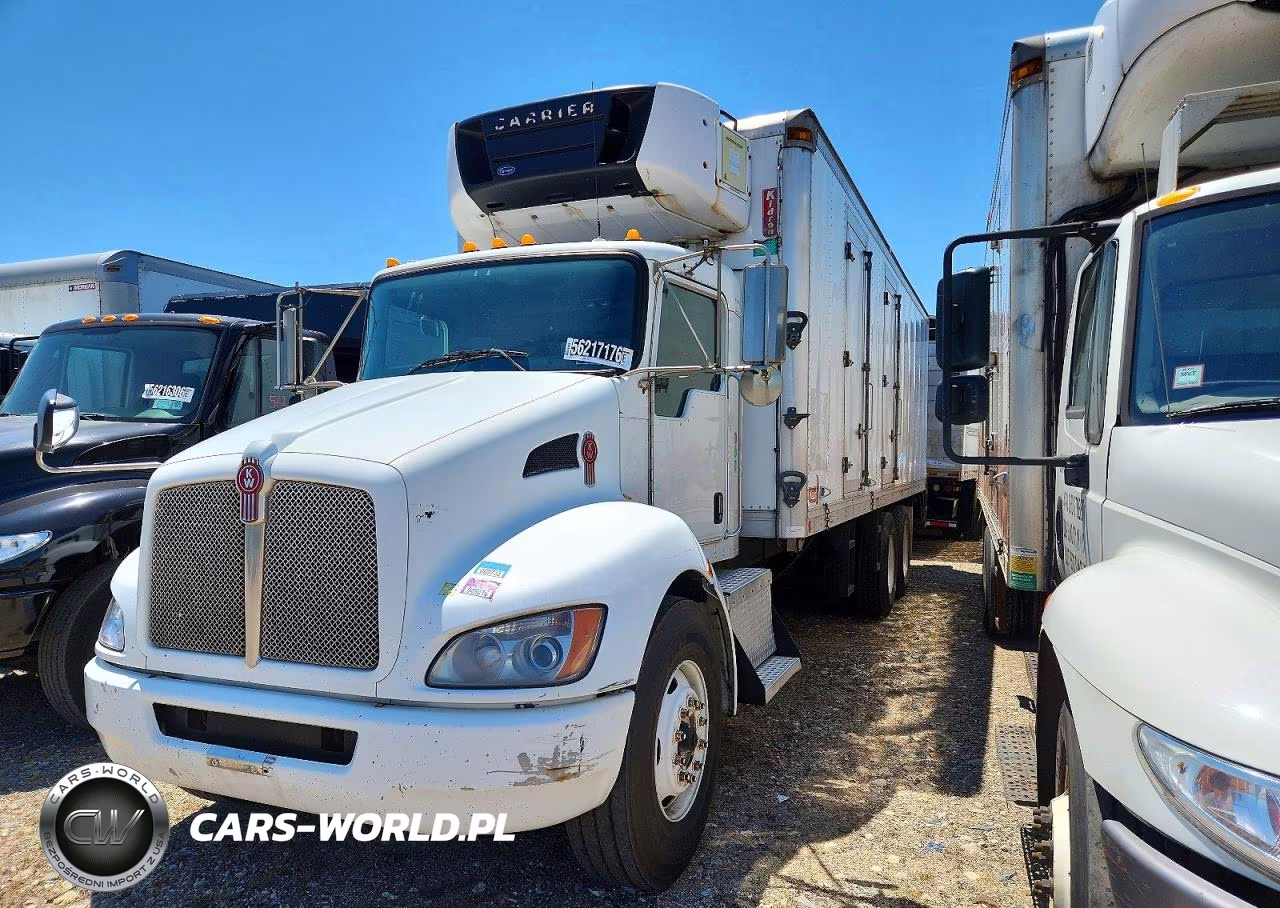 2016 Kenworth T300 Refrigerated Box Truck VIN:2NKHLJ9X9GM133237 - 2
