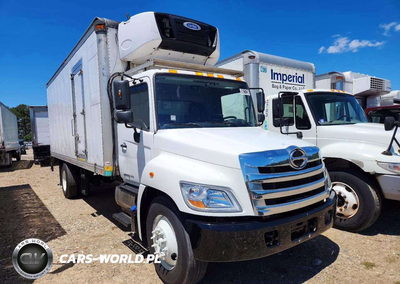 2016 Hino 268A Refrigerated Box Truck