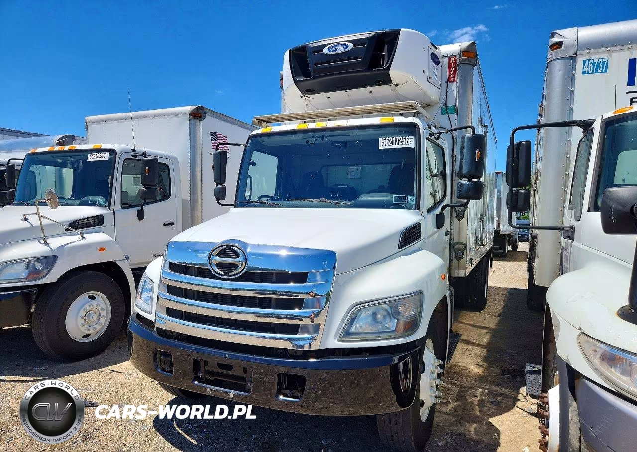 2016 Hino 268A Refrigerated Box Truck VIN:5PVNJ8JR9G4S51164 - 2