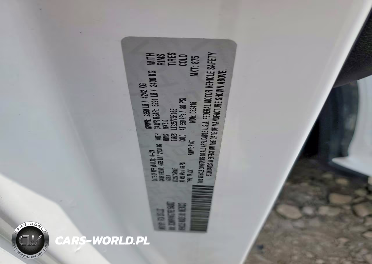 2024 Ram Promaster 3500 3500 Standard VIN:3C6MRVWG7RE154807 - 13
