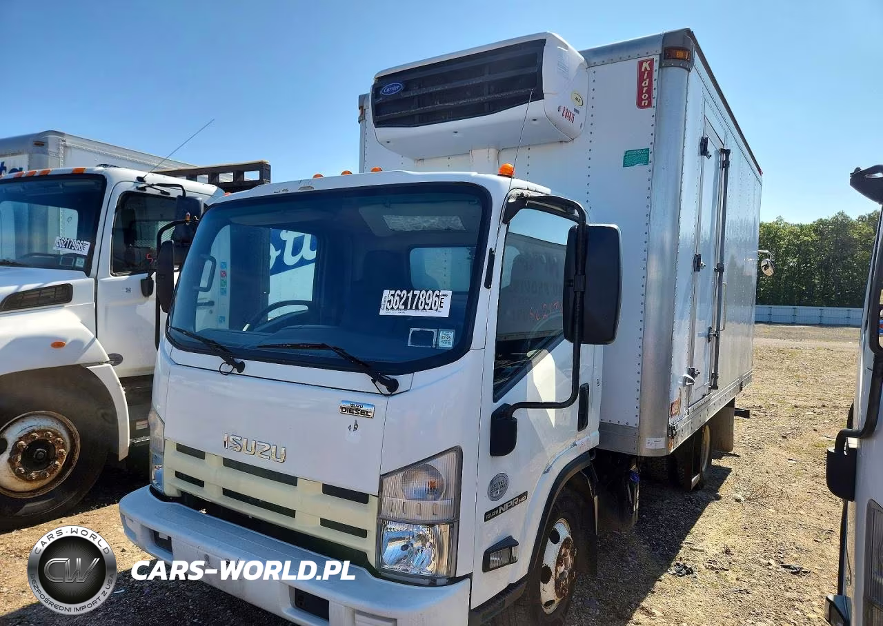2014 Isuzu Npr Refrigerated Box Truck VIN:JALC4W166E7000069 - 1