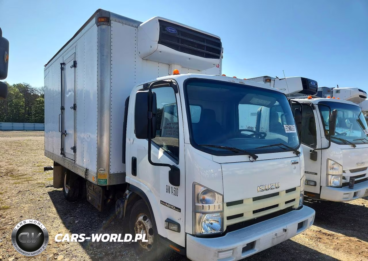 2014 Isuzu Npr Refrigerated Box Truck VIN:JALC4W166E7000069 - 4