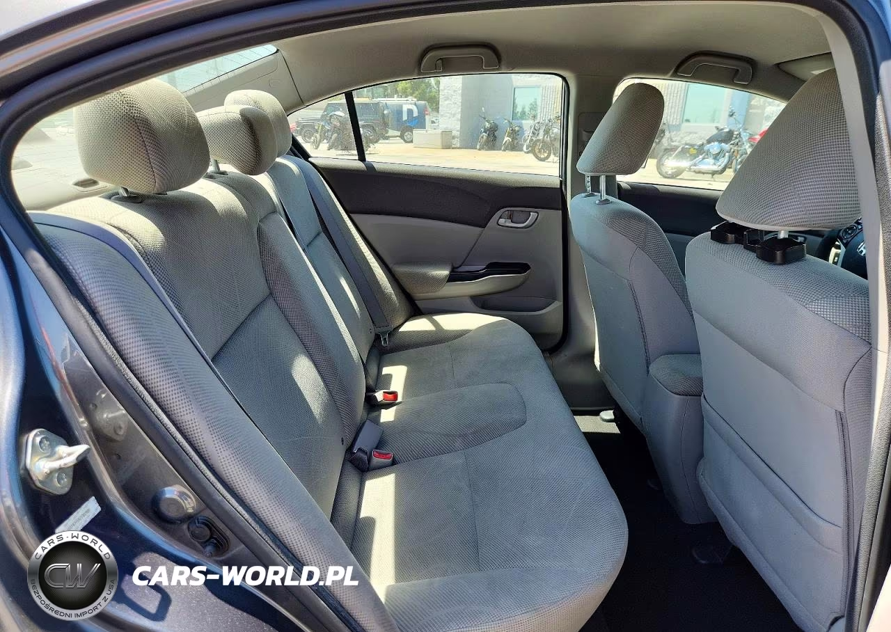 2012 Honda Civic Lx VIN:19XFB2F55CE302009 - 10