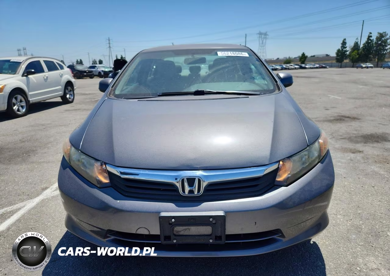 2012 Honda Civic Lx VIN:19XFB2F55CE302009 - 5