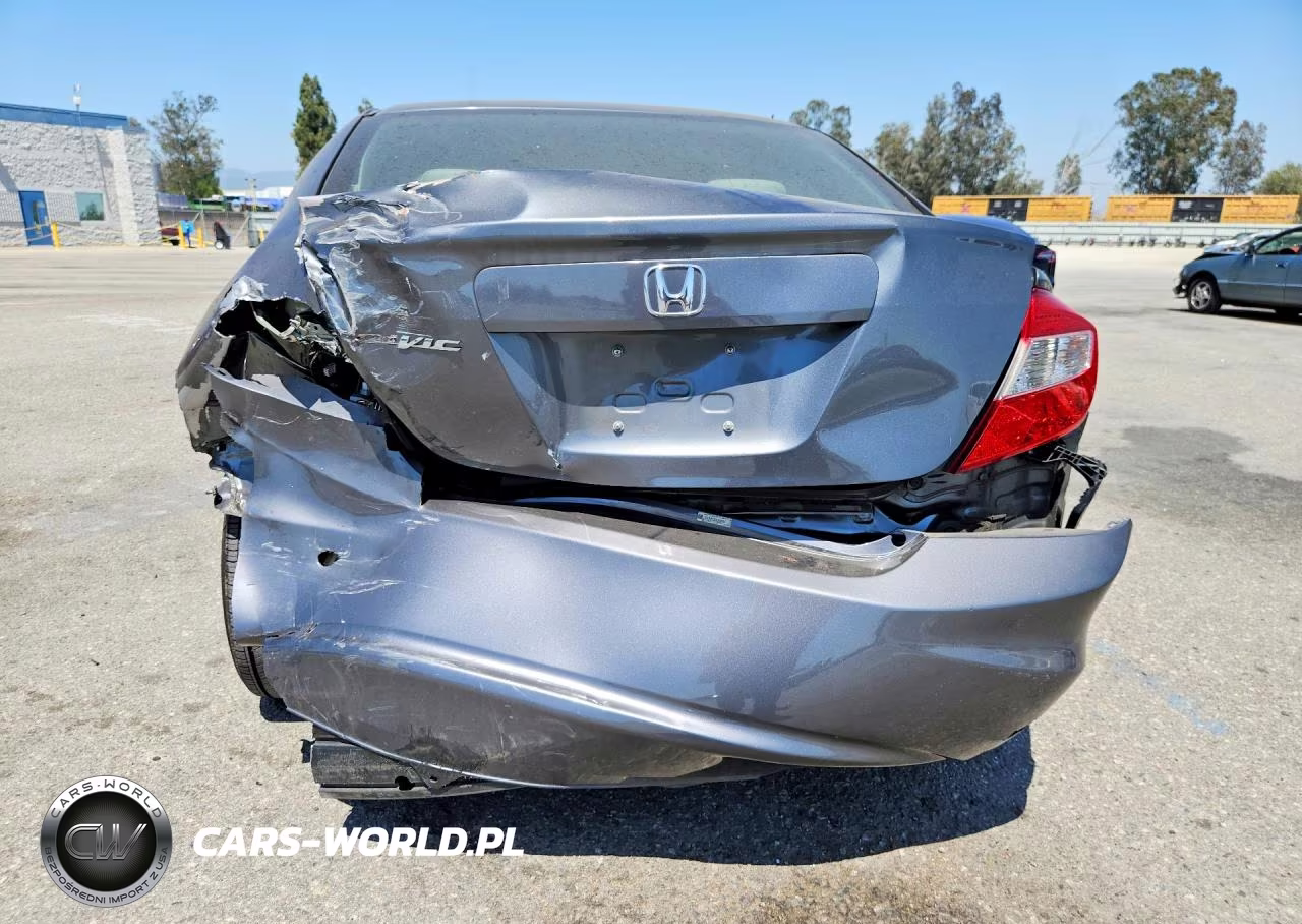 2012 Honda Civic Lx VIN:19XFB2F55CE302009 - 6