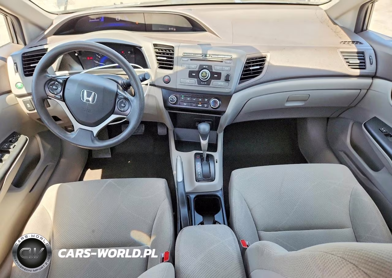 2012 Honda Civic Lx VIN:19XFB2F55CE302009 - 8