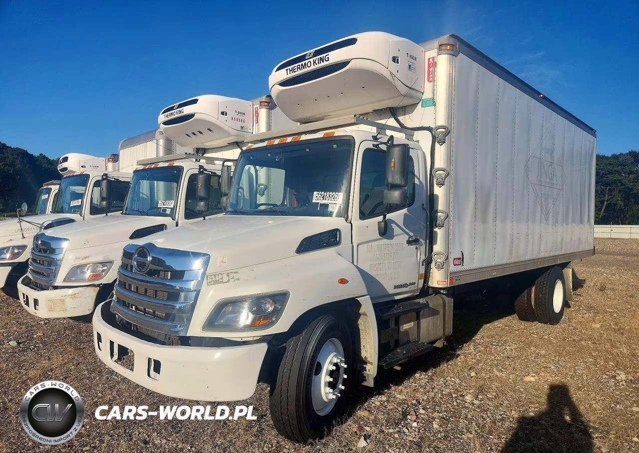 2019 Hino 268A Refrigerated Box Truck
