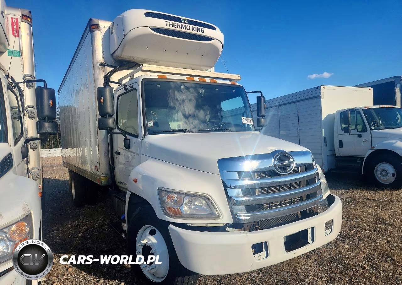 2019 Hino 268A Refrigerated Box Truck VIN:5PVNJ8JVXK4S73437 - 4