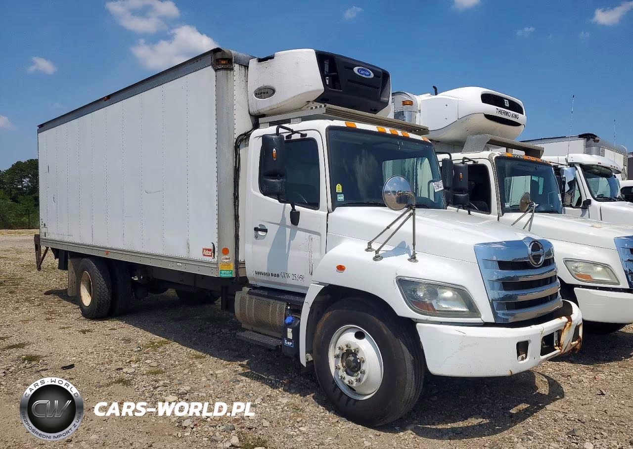 2016 Hino 268A Refrigerated Box Truck