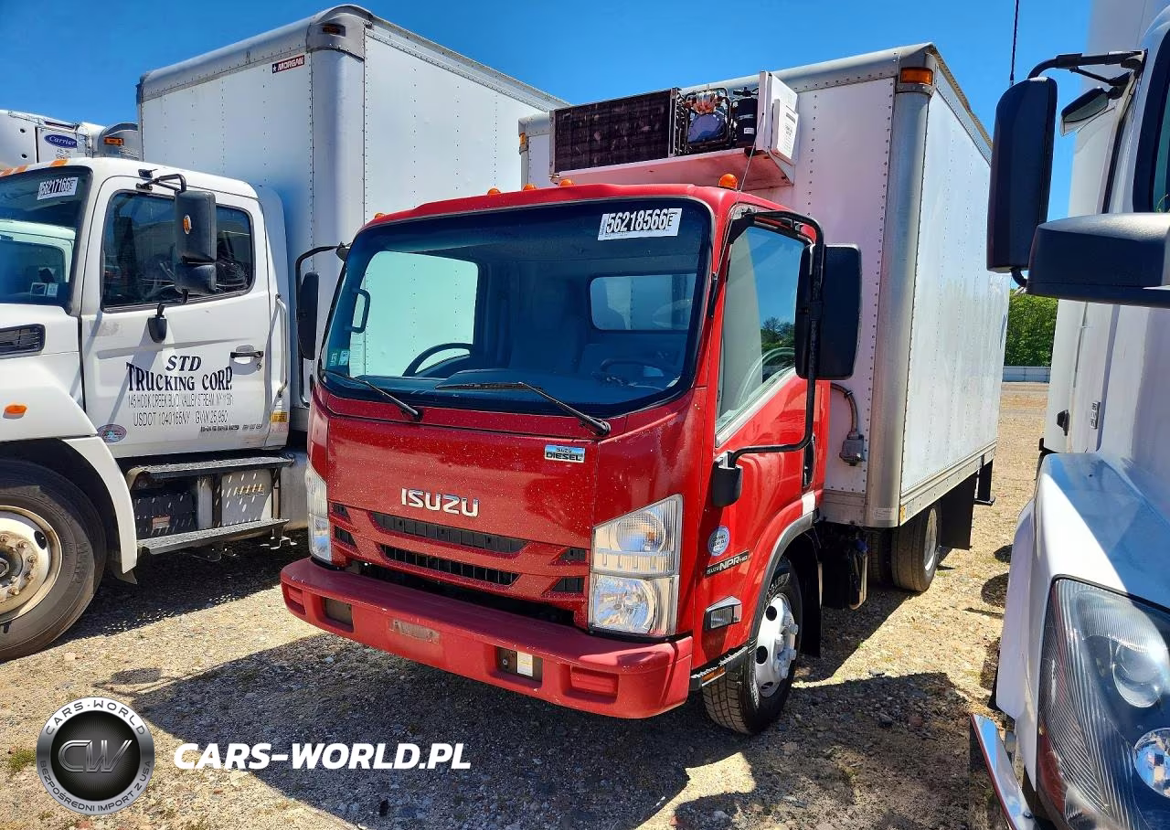 2016 Isuzu Npr Refrigerated Box Truck VIN:JALC4W168G7002442 - 1