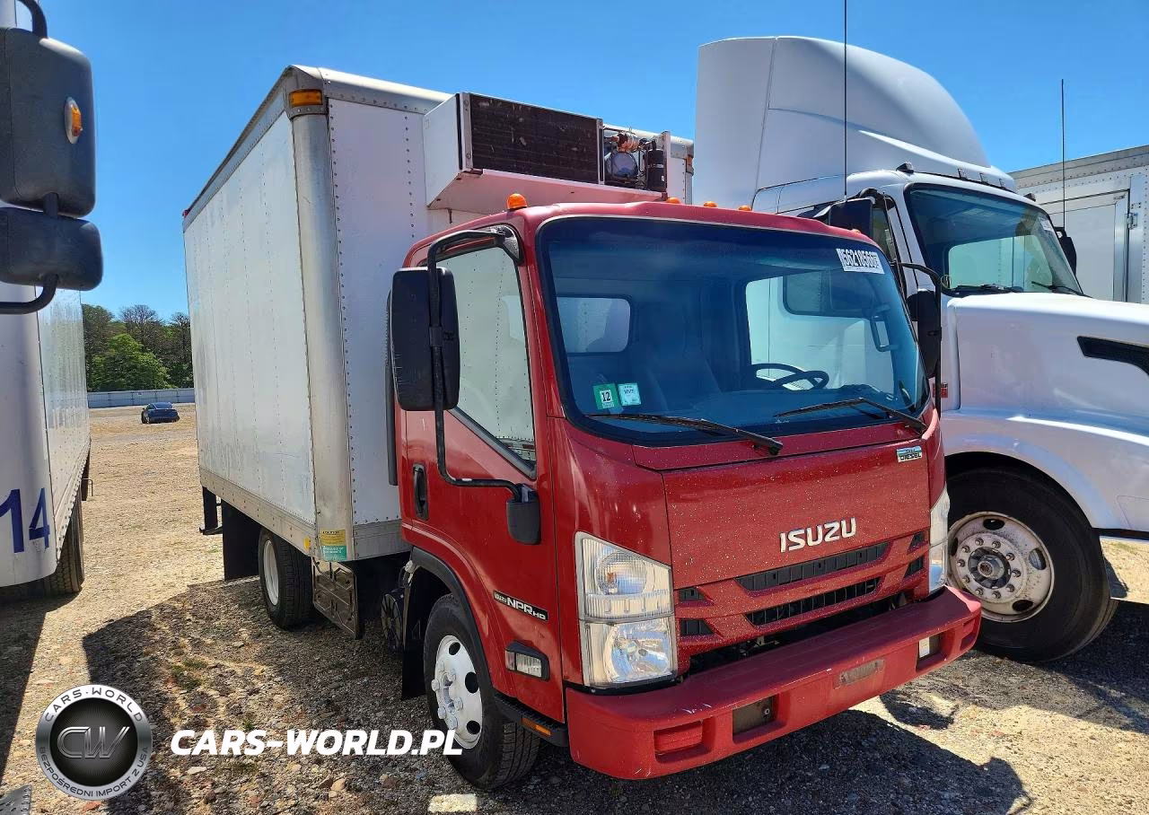 2016 Isuzu Npr Refrigerated Box Truck VIN:JALC4W168G7002442 - 4