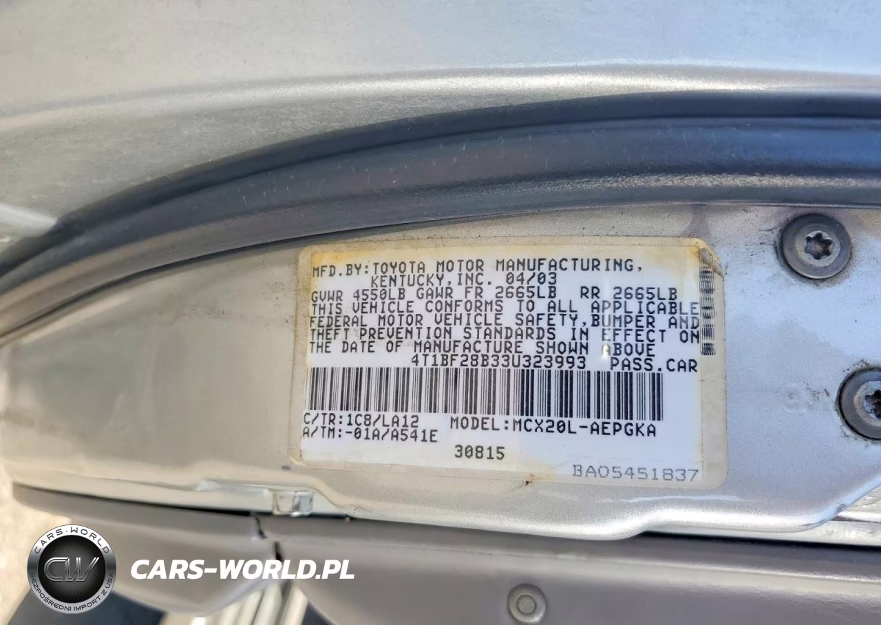 2003 Toyota Avalon Xls VIN:4T1BF28B33U323993 - 12
