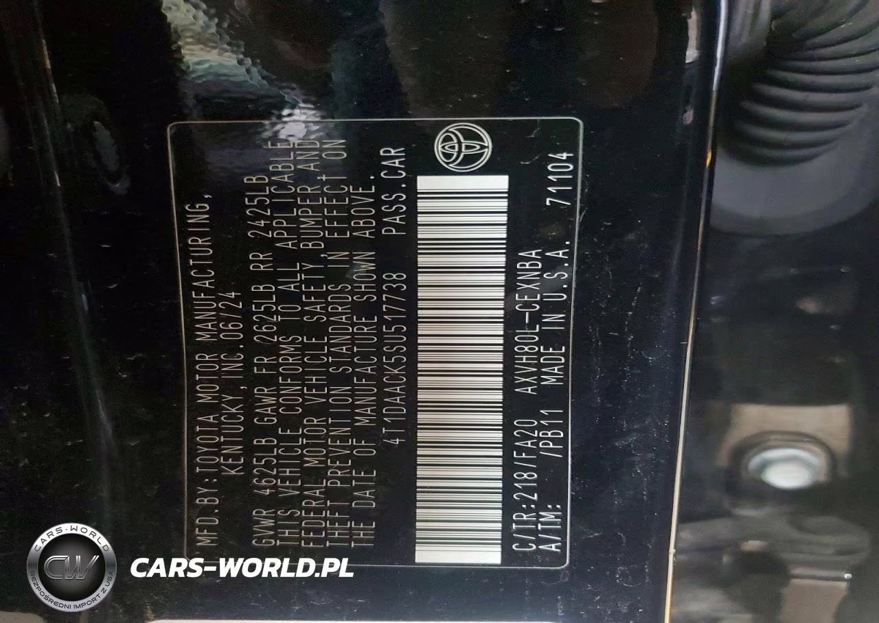 2025 Toyota Camry Le VIN:4T1DAACK5SU517738 - 12