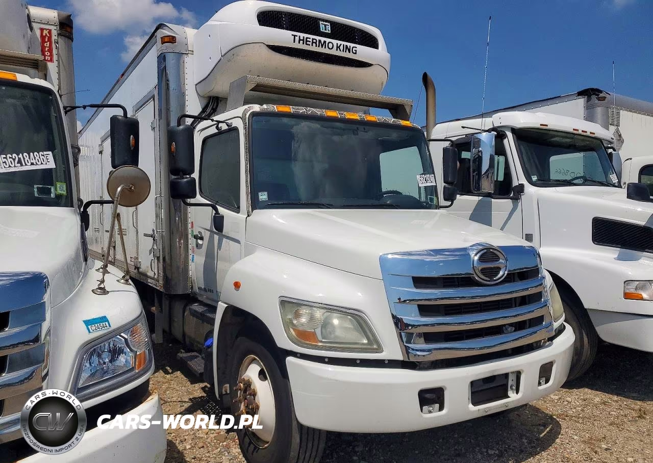 2011 Hino 338 Refrigerated Box Truck