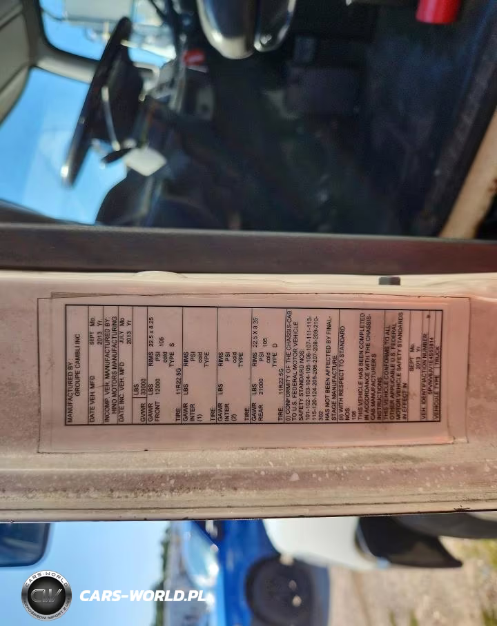 2014 Hino 338 Box Truck VIN:5PVNV8JV1E4S53814 - 12