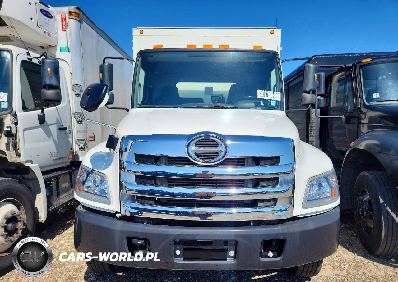 2014 Hino 338 Box Truck VIN:5PVNV8JV1E4S53814 - 5