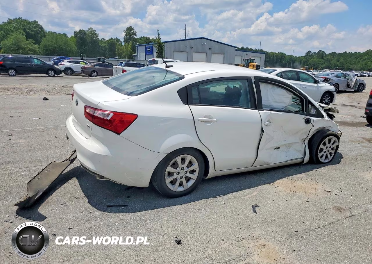 2017 Kia Rio Lx VIN:KNADM4A38H6037261 - 3