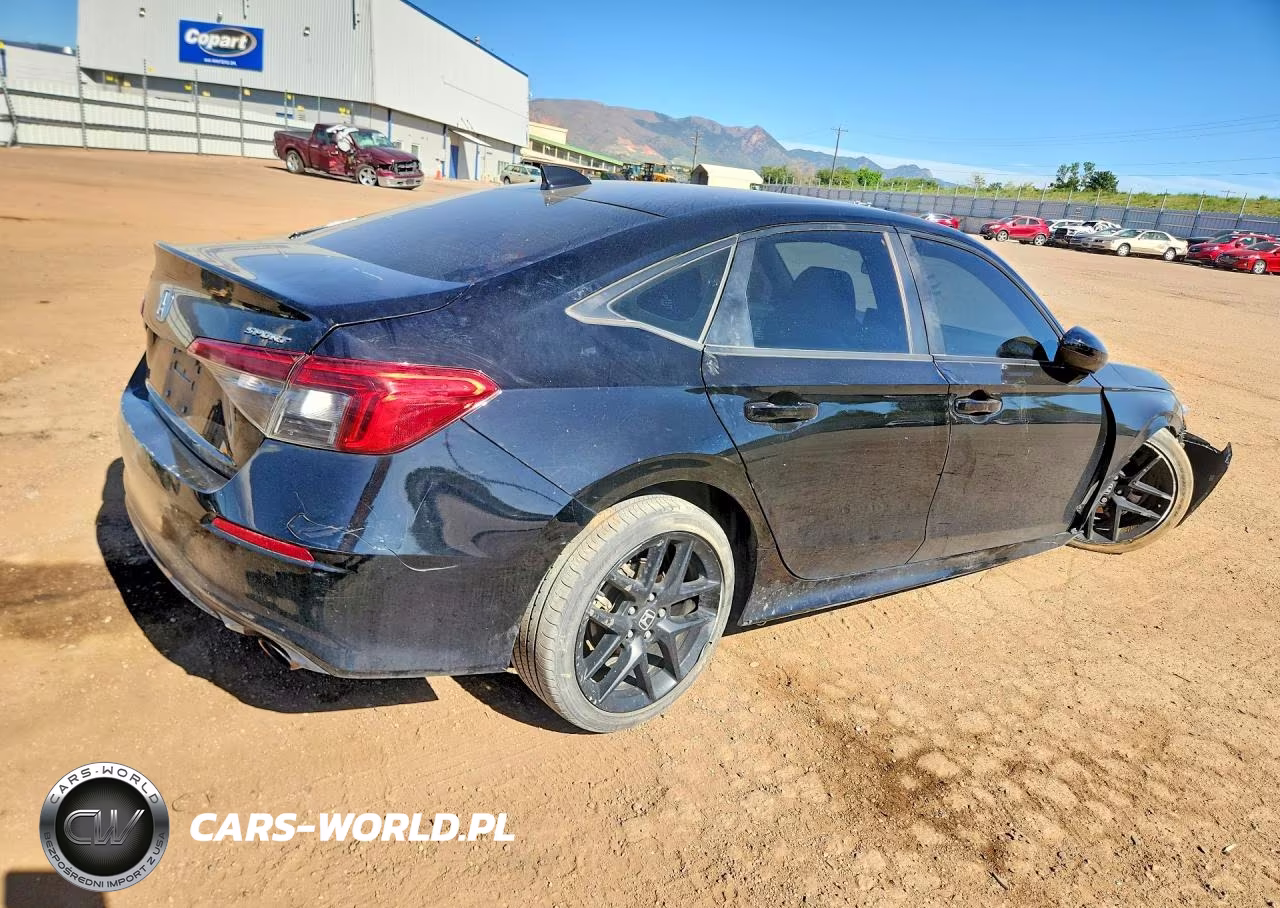 2023 Honda Civic Sport VIN:2HGFE2F54PH527377 - 3
