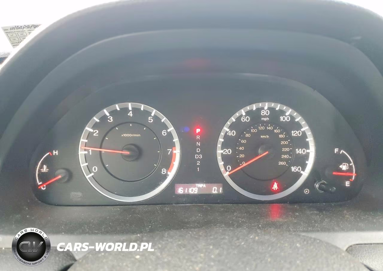 2011 Honda Accord Exl VIN:1HGCP2F80BA001276 - 9