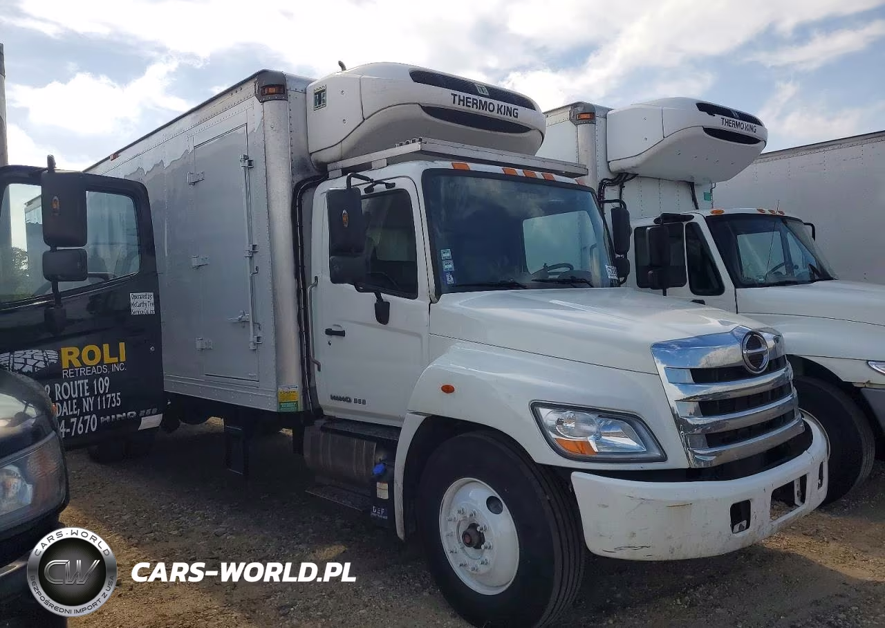 2019 Hino 268A Refrigerated Box Truck VIN:5PVNJ8JT3K4S58650 - 1