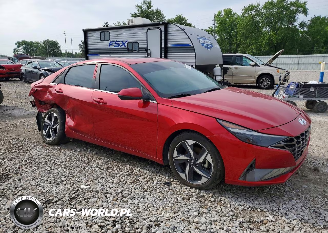 2023 Hyundai Elantra Limited VIN:5NPLP4AG3PH119315 - 4