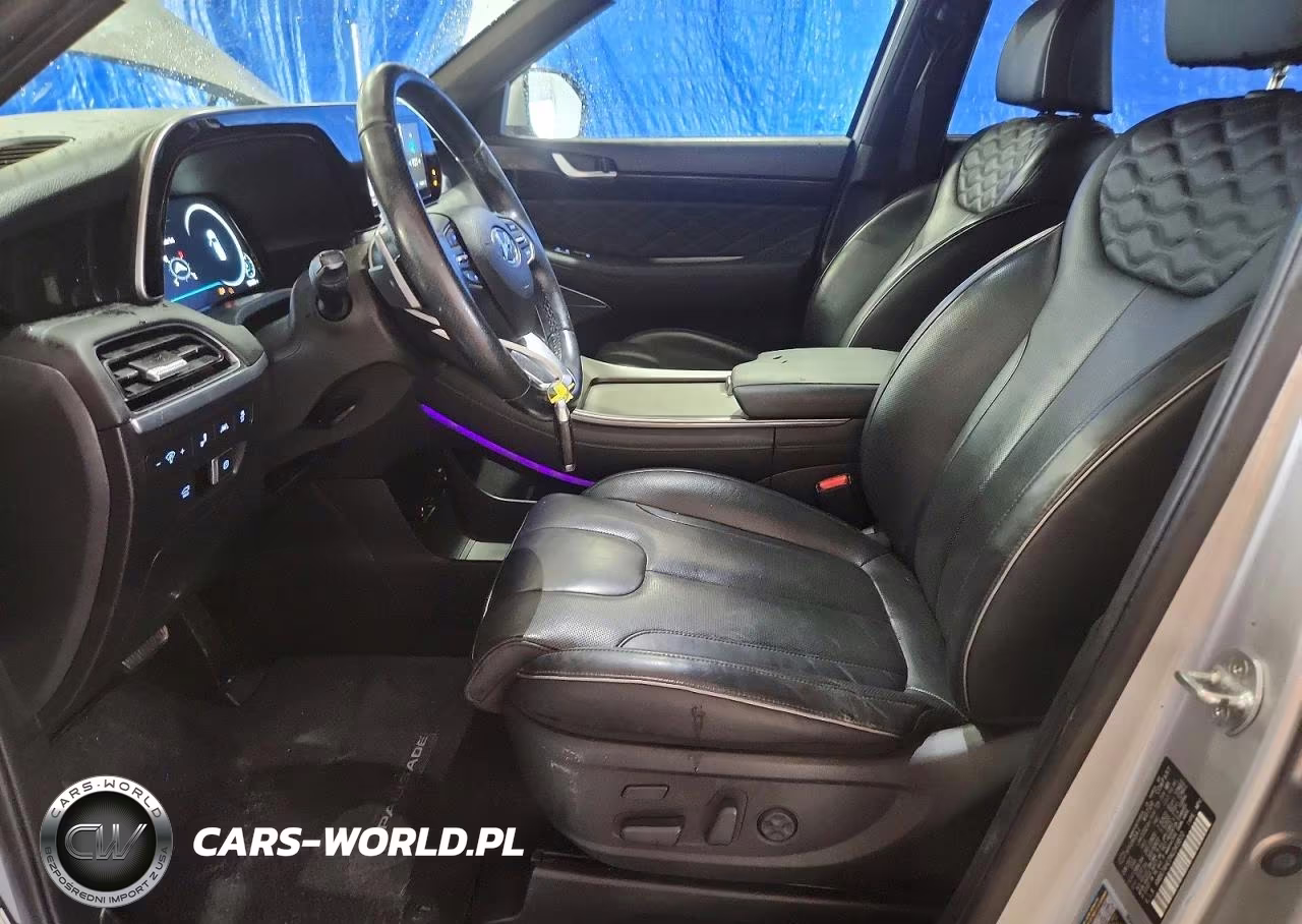 2022 Hyundai Palisade Calligraphy VIN:KM8R74HE5NU349810 - 7