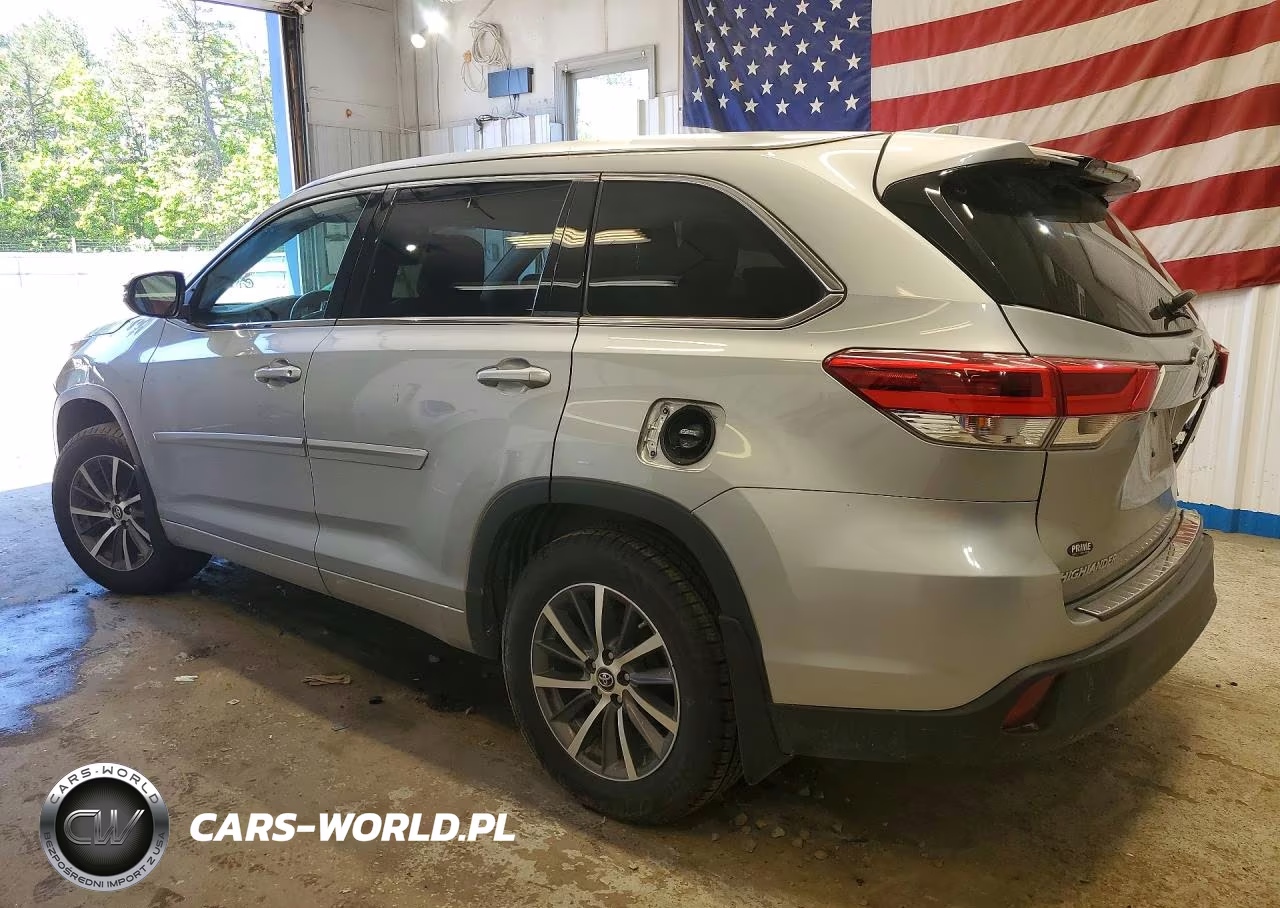 2017 Toyota Highlander Xle VIN:5TDJZRFH1HS453774 - 2