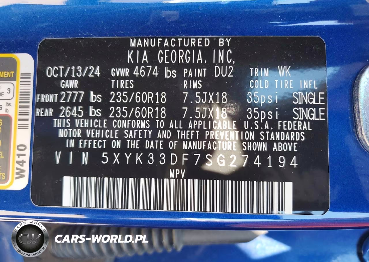 2025 Kia Sportage Ex VIN:5XYK33DF7SG274194 - 13