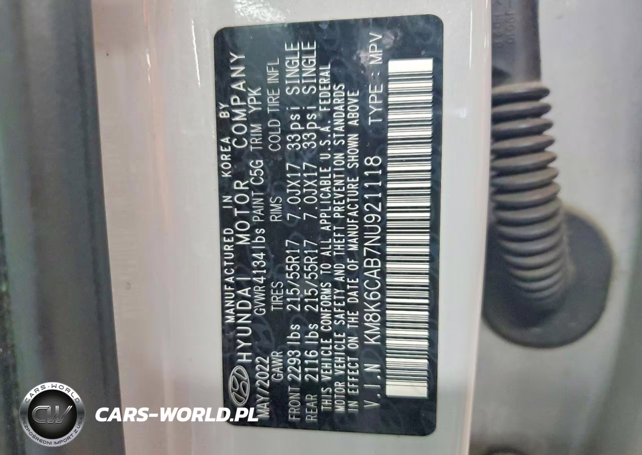 2022 Hyundai Kona Sel VIN:KM8K6CAB7NU921118 - 14