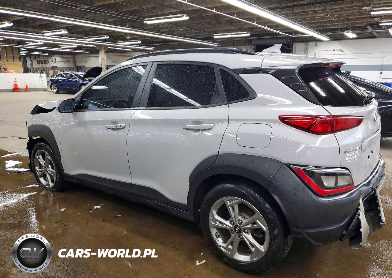 2022 Hyundai Kona Sel VIN:KM8K6CAB7NU921118 - 2