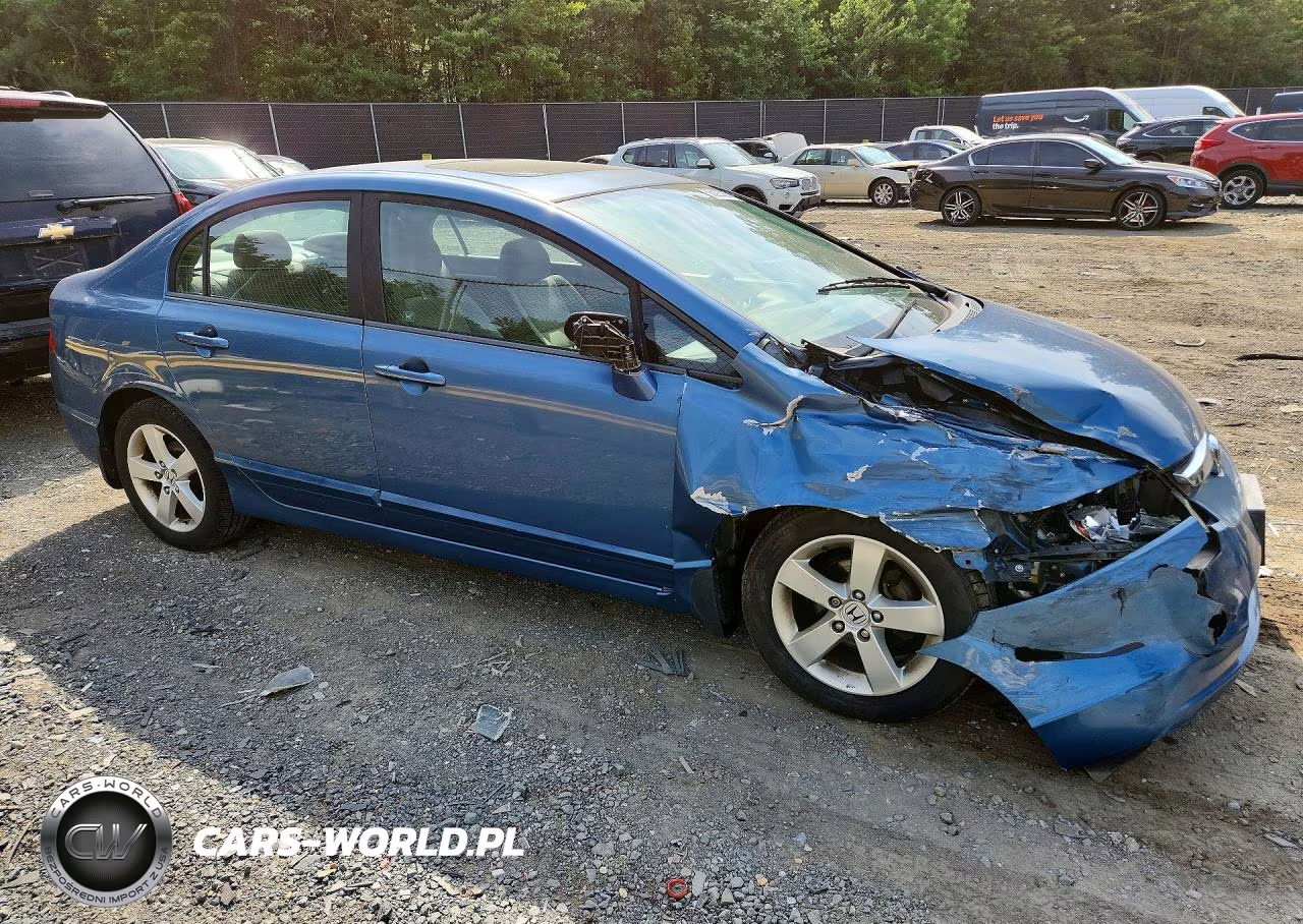 2008 Honda Civic Ex VIN:1HGFA16838L035279 - 4