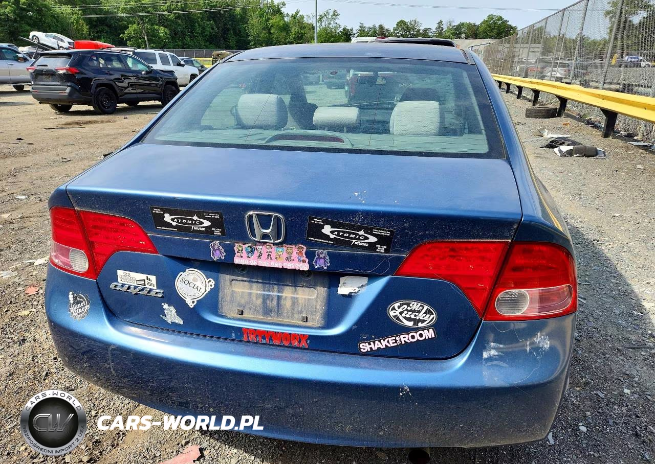 2008 Honda Civic Ex VIN:1HGFA16838L035279 - 6