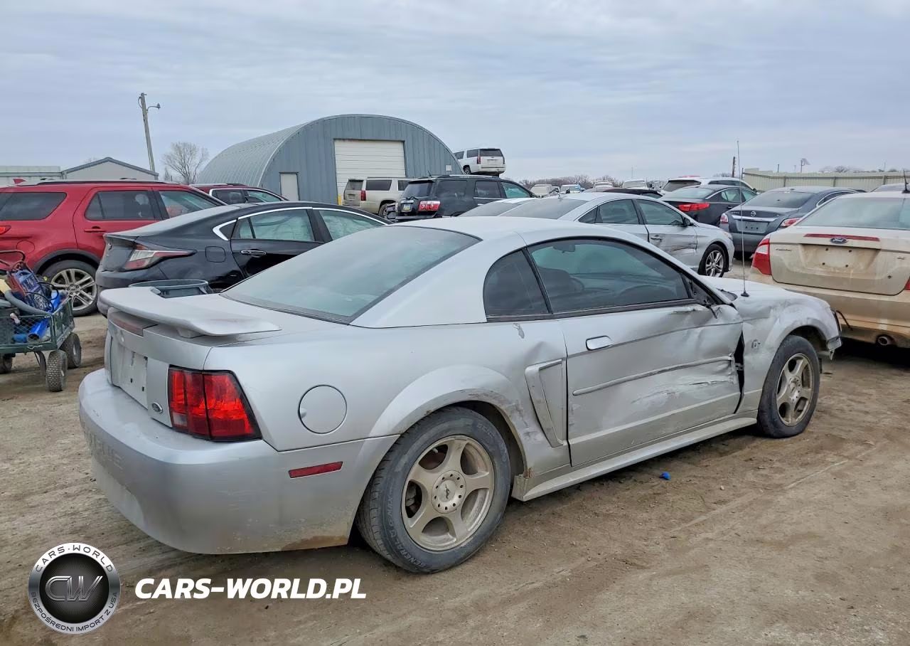 2004 Ford Mustang VIN:1FAFP40444F118321 - 3