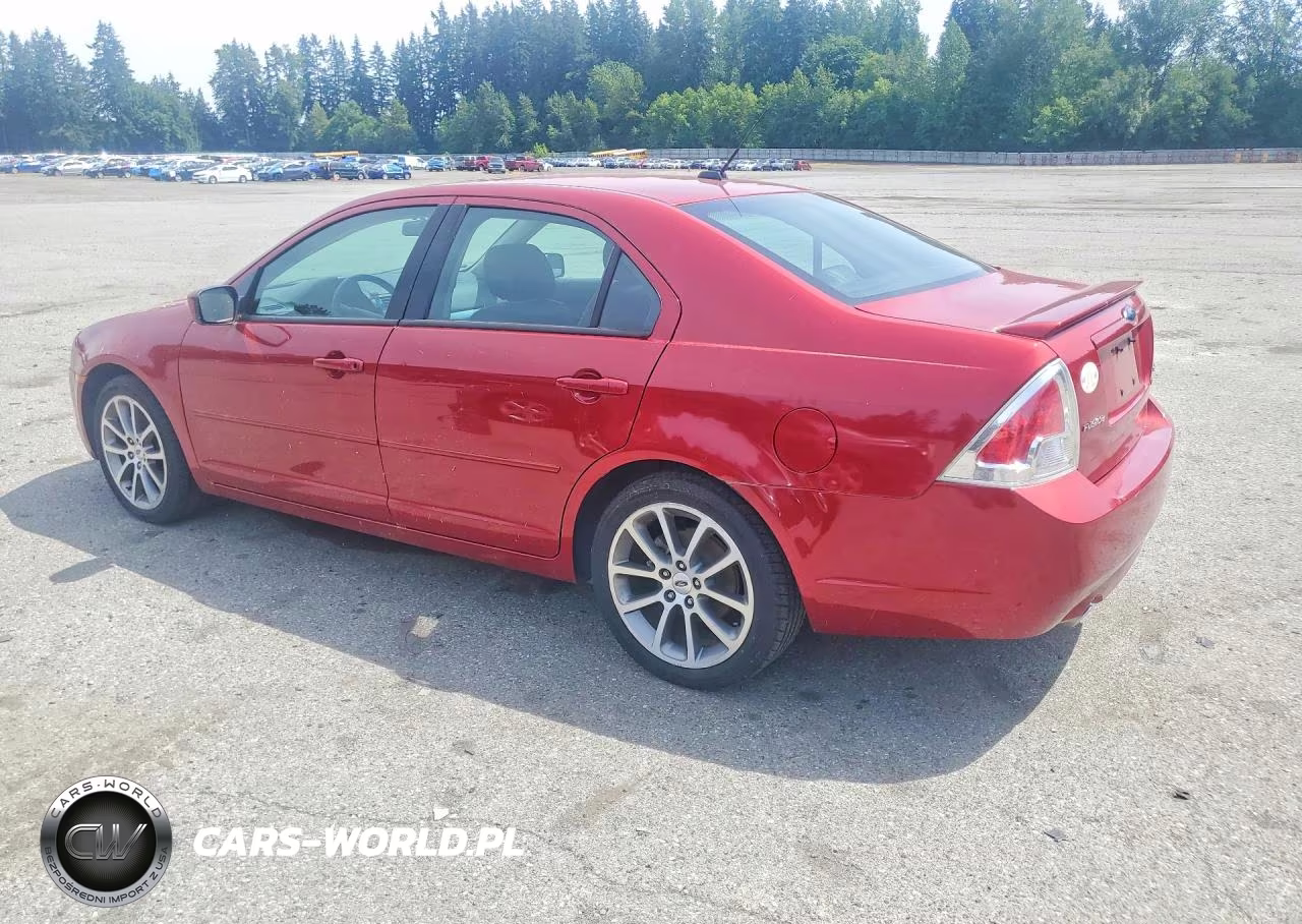 2008 Ford Fusion Se VIN:3FAHP07118R119027 - 2