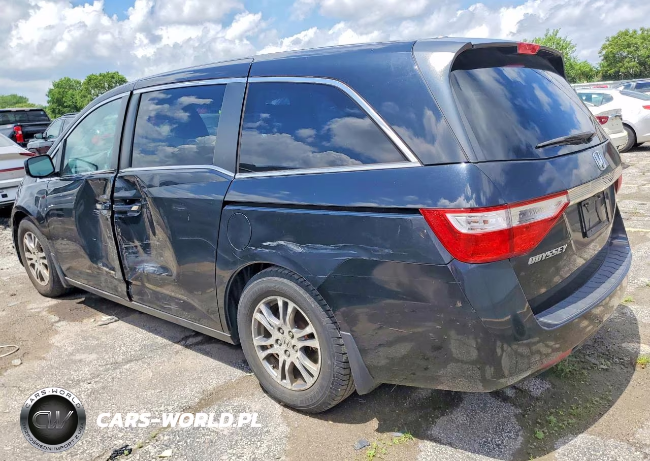 2012 Honda Odyssey Exl VIN:5FNRL5H67CB093237 - 2