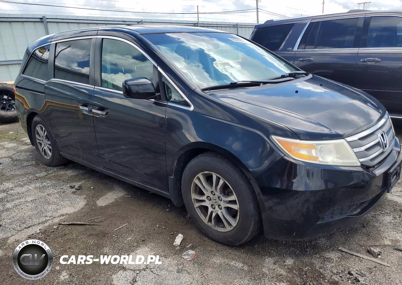 2012 Honda Odyssey Exl VIN:5FNRL5H67CB093237 - 4