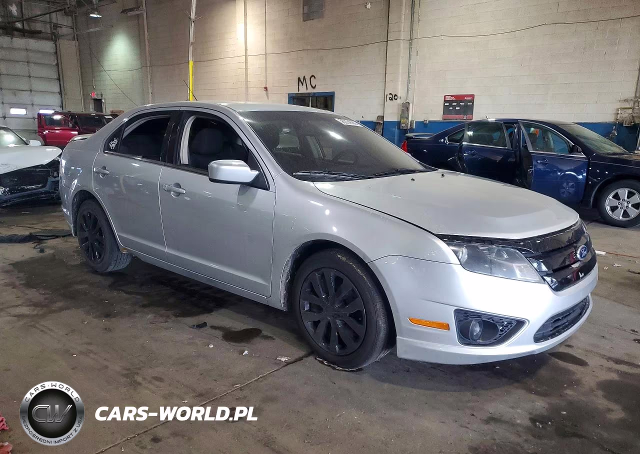 2010 Ford Fusion Se VIN:3FAHP0HA6AR139911 - 4