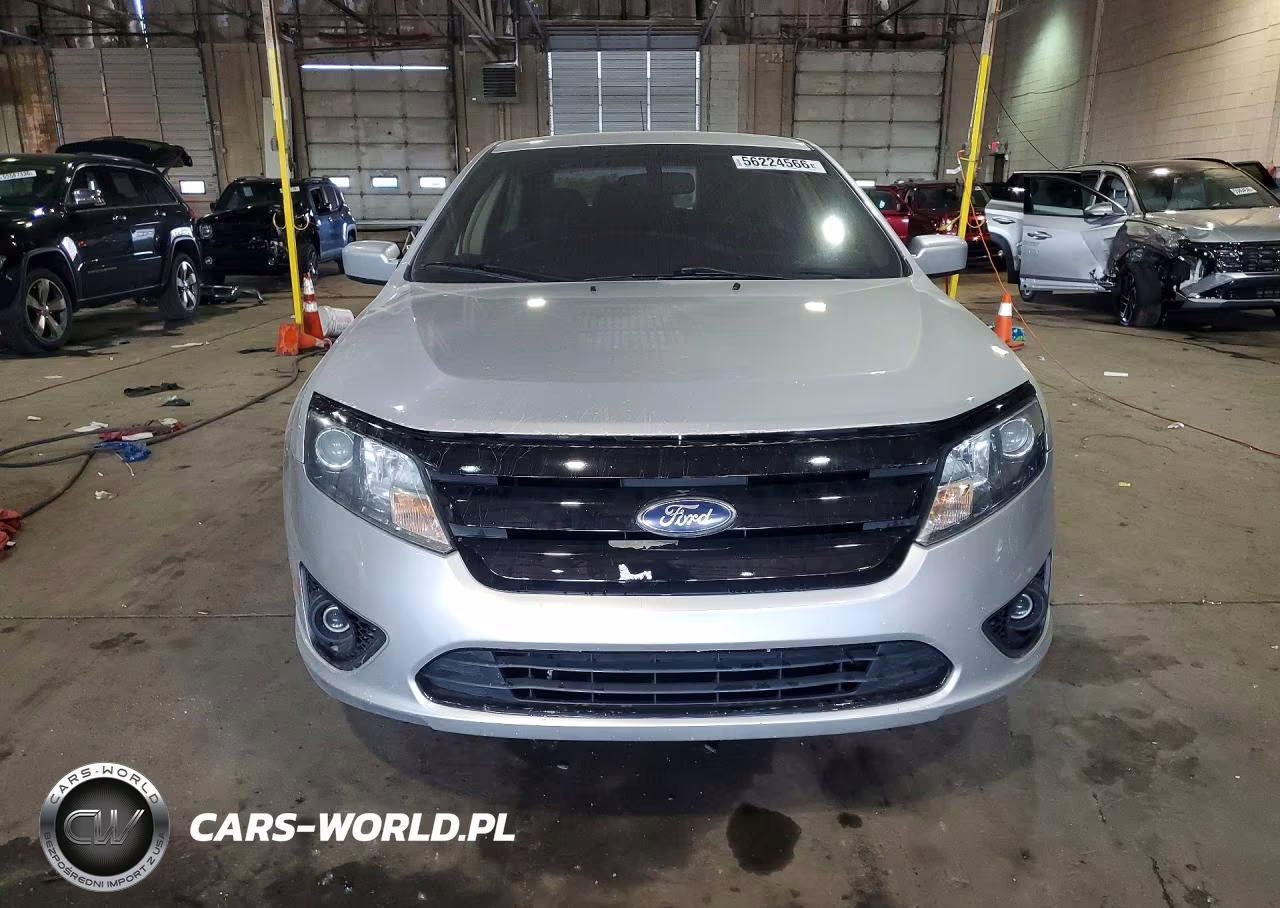2010 Ford Fusion Se VIN:3FAHP0HA6AR139911 - 5