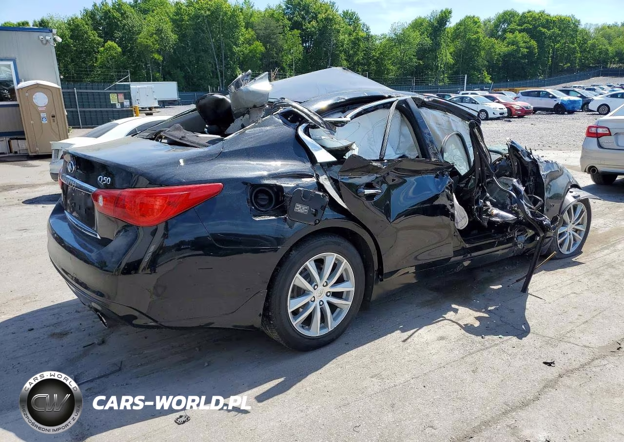 2015 Infiniti Q50 Premium VIN:JN1BV7AR5FM392168 - 3