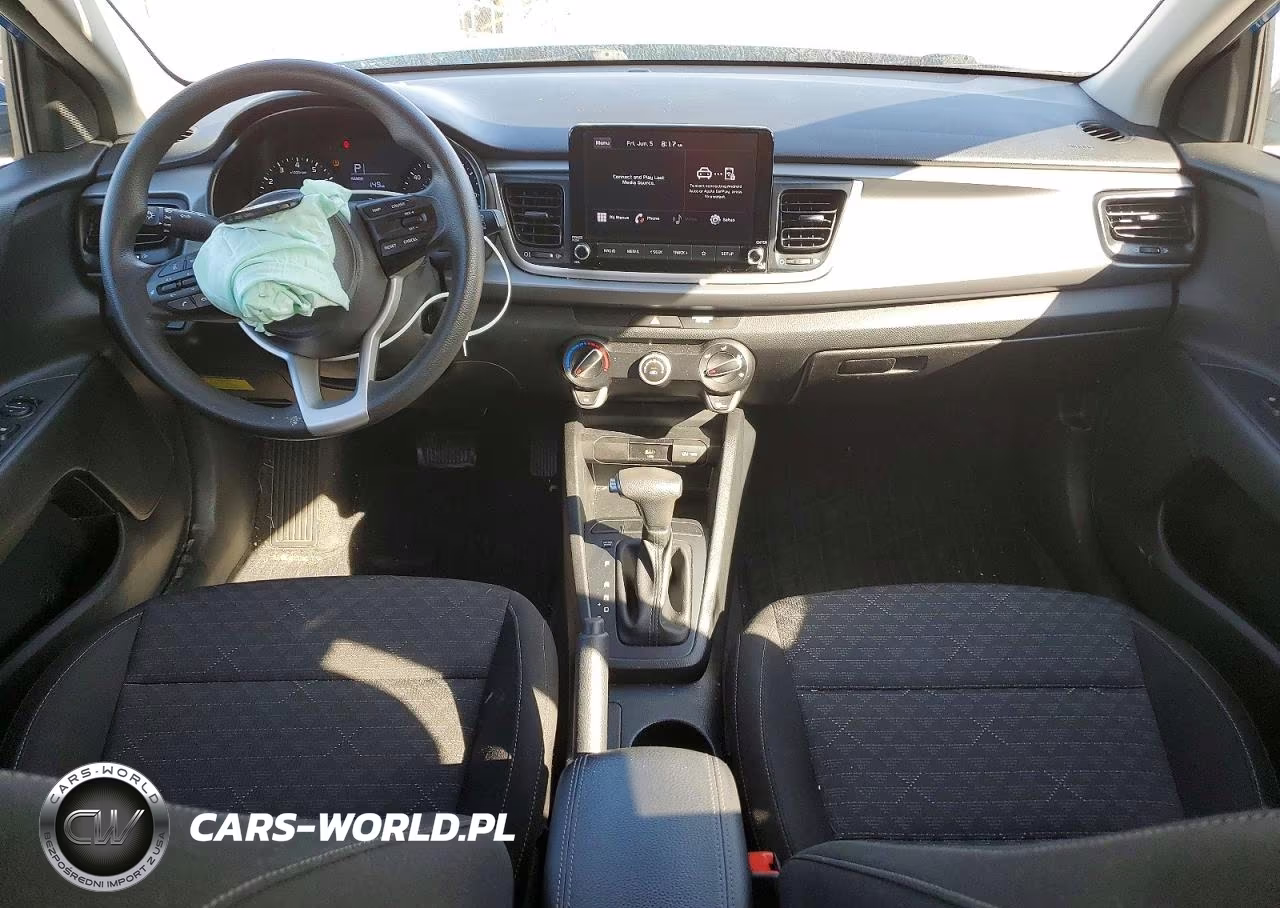 2021 Kia Rio S VIN:3KPA25AD4ME418393 - 8