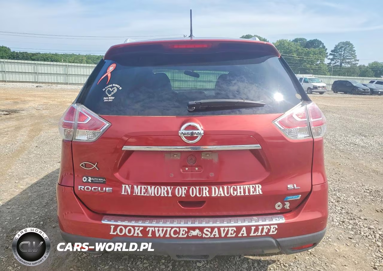 2014 Nissan Rogue Sl VIN:5N1AT2MT5EC818241 - 6
