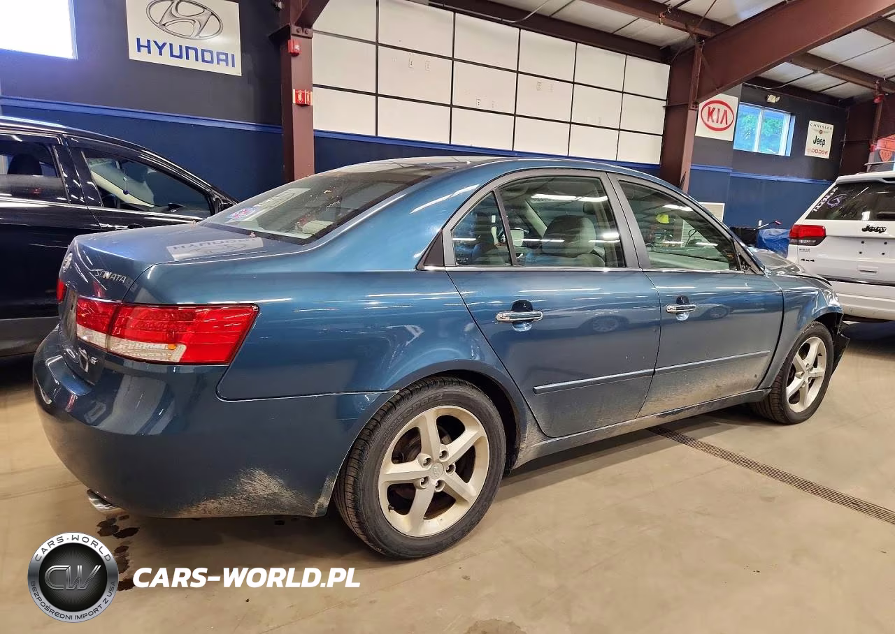 2006 Hyundai Sonata Gls V6 VIN:5NPEU46F36H008053 - 3