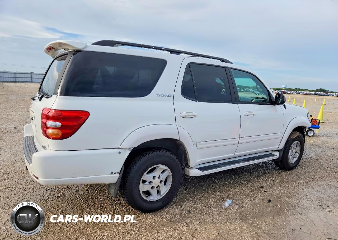 2002 Toyota Sequoia Limited VIN:5TDZT38A22S074291 - 3