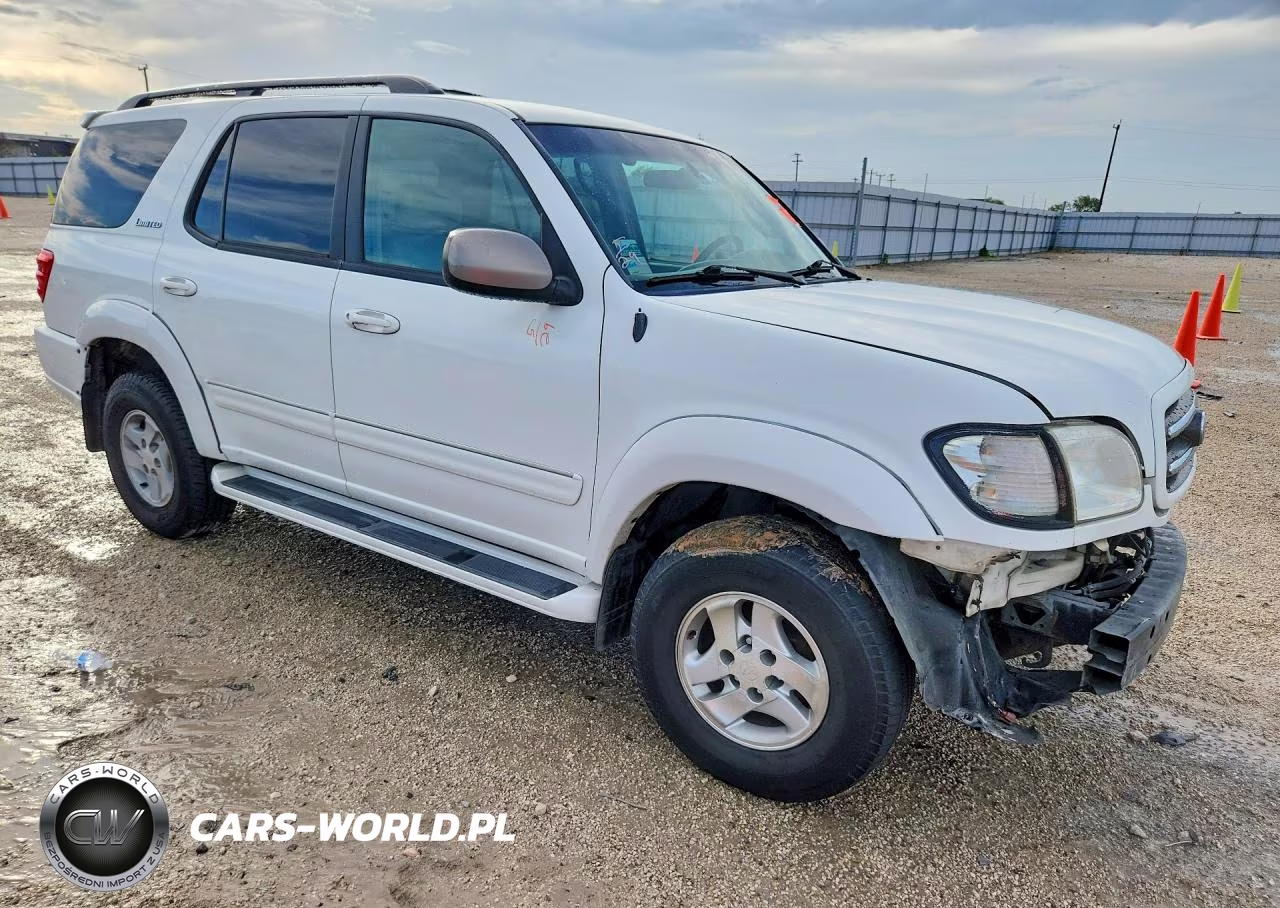 2002 Toyota Sequoia Limited VIN:5TDZT38A22S074291 - 4