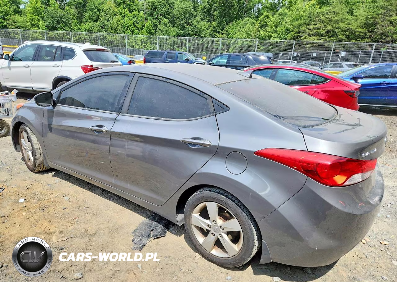 2013 Hyundai Elantra Gls VIN:5NPDH4AE1DH183896 - 2