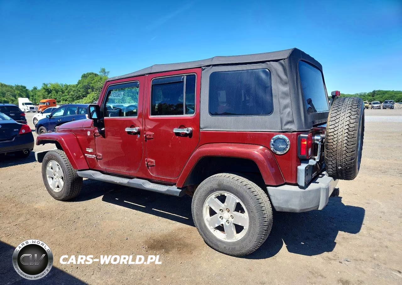 2008 Jeep Wrangler Unlimited Sahara VIN:1J8GA59148L598004 - 2