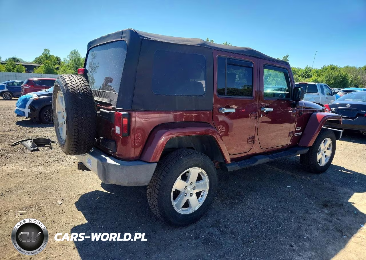 2008 Jeep Wrangler Unlimited Sahara VIN:1J8GA59148L598004 - 3