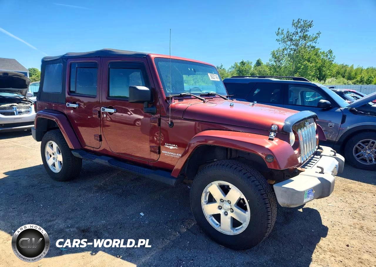 2008 Jeep Wrangler Unlimited Sahara VIN:1J8GA59148L598004 - 4