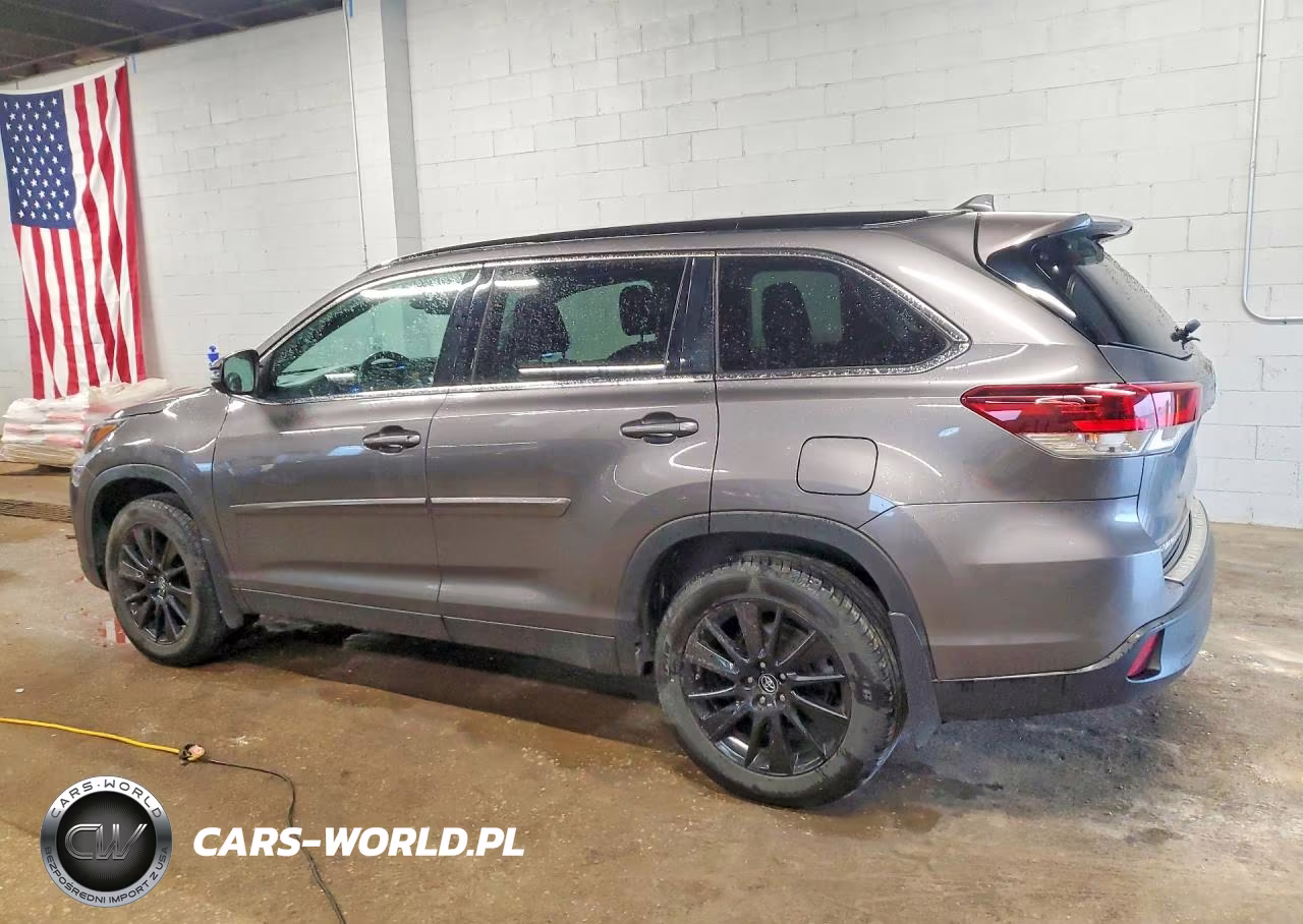 2019 Toyota Highlander Se VIN:5TDJZRFH8KS617223 - 2