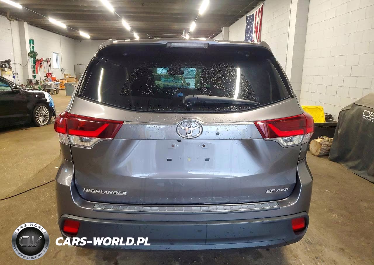 2019 Toyota Highlander Se VIN:5TDJZRFH8KS617223 - 6